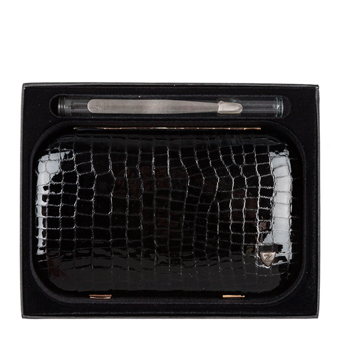 

Зингер Набор маникюрный в металлическом прямоугольном корпусе черный (10 предметов)