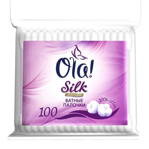 Ola Silk Sense Ватные палочки N100: фото, цены, описание товара, отзывы и наличие в Москве и Санкт-Петербурге