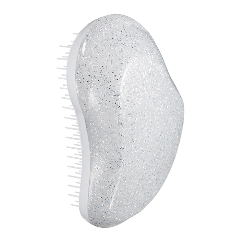 Tangle Teezer Расческа The Original Silver Sparkle, серебряный/белый: фото, цены, описание товара, отзывы и наличие в Москве и Санкт-Петербурге