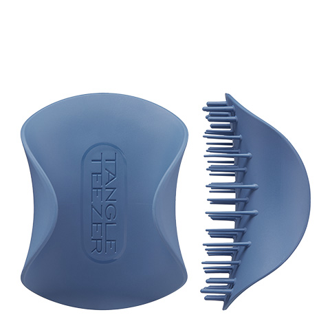 Tangle Teezer Щетка для массажа головы The Scalp Exfoliator and Massager голубая: фото, цены, описание товара, отзывы и наличие в Москве и Санкт-Петербурге