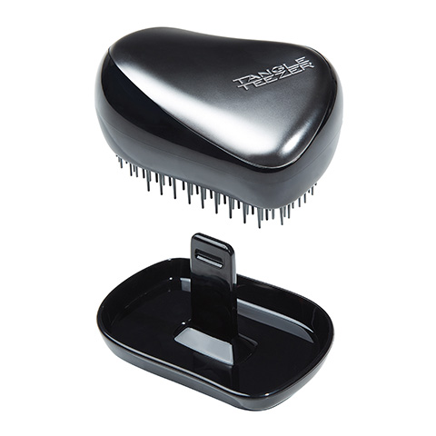 Tangle Teezer Расческа Compact Groomer черный хром: фото, цены, описание товара, отзывы и наличие в Москве и Санкт-Петербурге