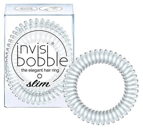 Invisibobble Резинка-браслет для волос SLIM Crystal Clear, прозрачный: фото, цены, описание товара, отзывы и наличие в Москве и Санкт-Петербурге