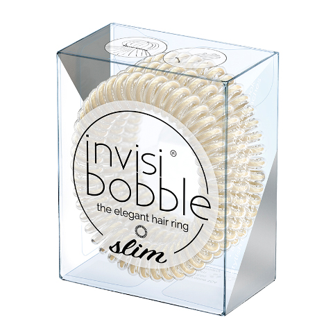 Invisibobble Резинка-браслет для волос SLIM Stay Gold, золотистая (Упаковка 3 шт.): фото, цены, описание товара, отзывы и наличие в Москве и Санкт-Петербурге