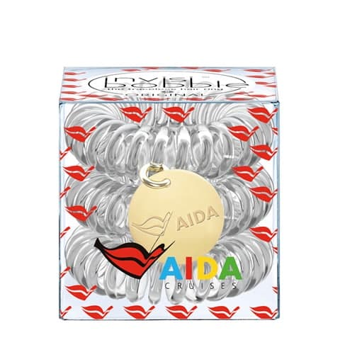 Invisibobble Резинка-браслет для волос ORIGINAL AIDA, прозрачный (Упаковка 3 шт.): фото, цены, описание товара, отзывы и наличие в Москве и Санкт-Петербурге