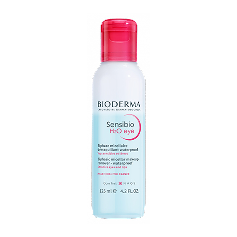 Bioderma Sensibio H2O eye Biphase micellaire waterproof: фото, цены, описание товара, отзывы и наличие в Москве и Санкт-Петербурге