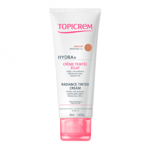 Топикрем Тональный крем с эффектом сияния Медиум SPF40 (Туба 40 мл): фото, цены, описание товара, отзывы и наличие в Москве и Санкт-Петербурге