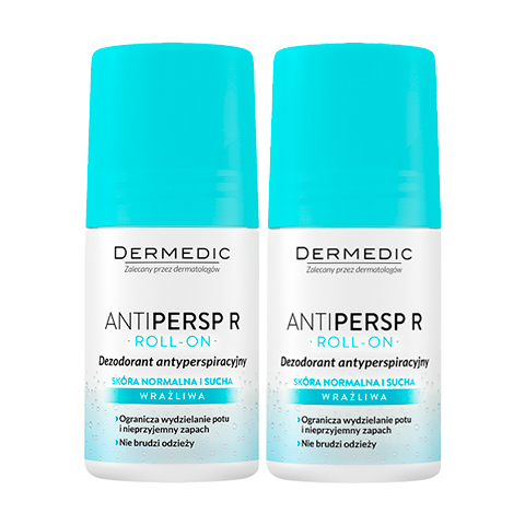 Dermedic Antipersp R roll-on Anti-perspirant deodorant: фото, цены, описание товара, отзывы и наличие в Москве и Санкт-Петербурге