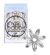 Invisibobble Резинка для волос NANO Crystal Clear, прозрачный: фото, цены, описание товара, отзывы и наличие в Москве и Санкт-Петербурге