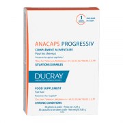 Дюкрэ Анакапс Прогрессив Капсулы для волос и кожи головы (30 капсул): фото, цены, описание товара, отзывы и наличие в Москве и Санкт-Петербурге
