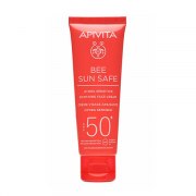 Apivita Bee Sun Safe Soothing Face Cream for Sensitive Skin SPF50+: фото, цены, описание товара, отзывы и наличие в Москве и Санкт-Петербурге