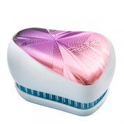 Tangle Teezer Расческа Compact Styler Smashed Holo Blue сиреневый/белый: фото, цены, описание товара, отзывы и наличие в Москве и Санкт-Петербурге